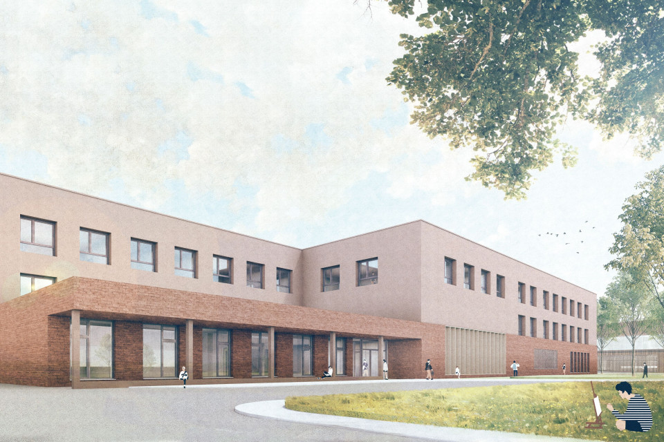 Neubau Förderschule Altlandsberg, Bild 1