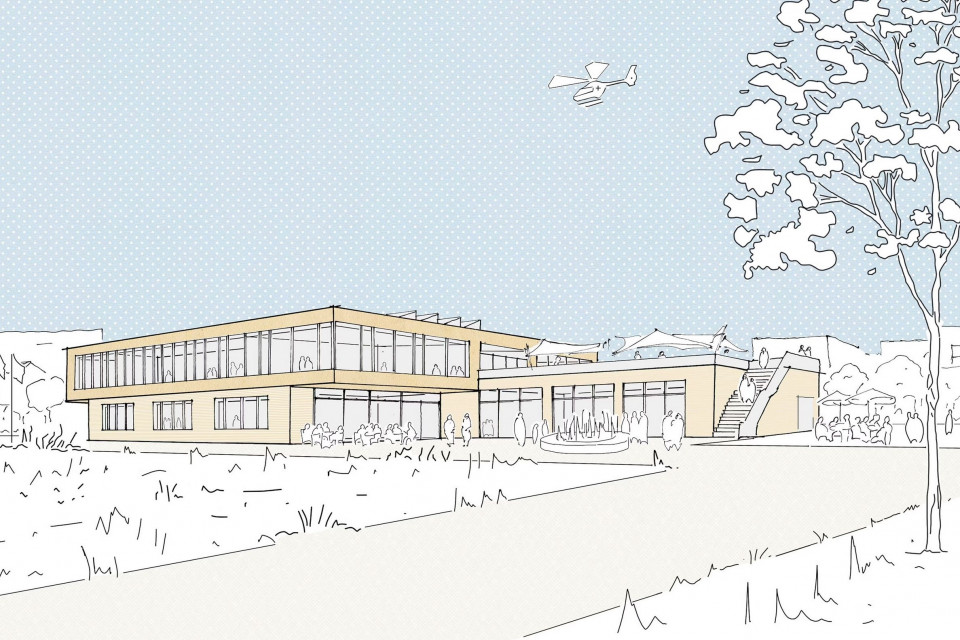 Neubau Pflegeschule am UKB, Bild 1