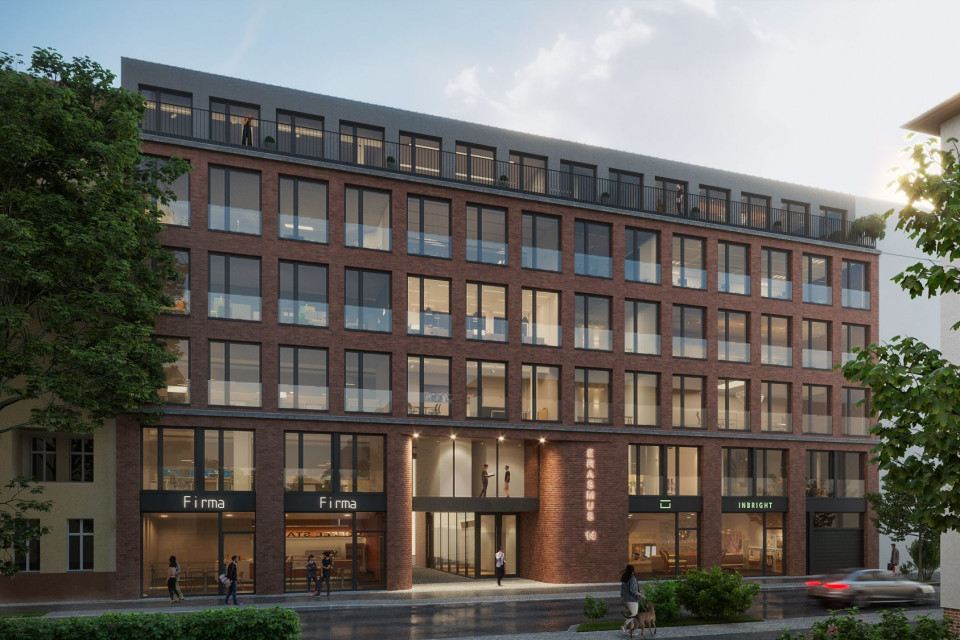 Neubau eines Geschäftshauses, Bild 1