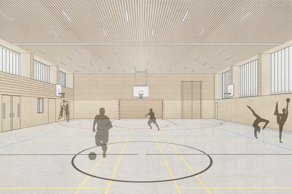 Turnhalle Rudower Straße, Bild 2