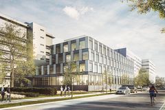 [Bild: Neubau Laborgebäude AT-TRA]