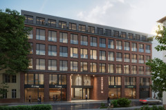 [Bild: Neubau eines Geschäftshauses]