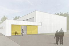 [Bild: Turnhalle Rudower Straße]